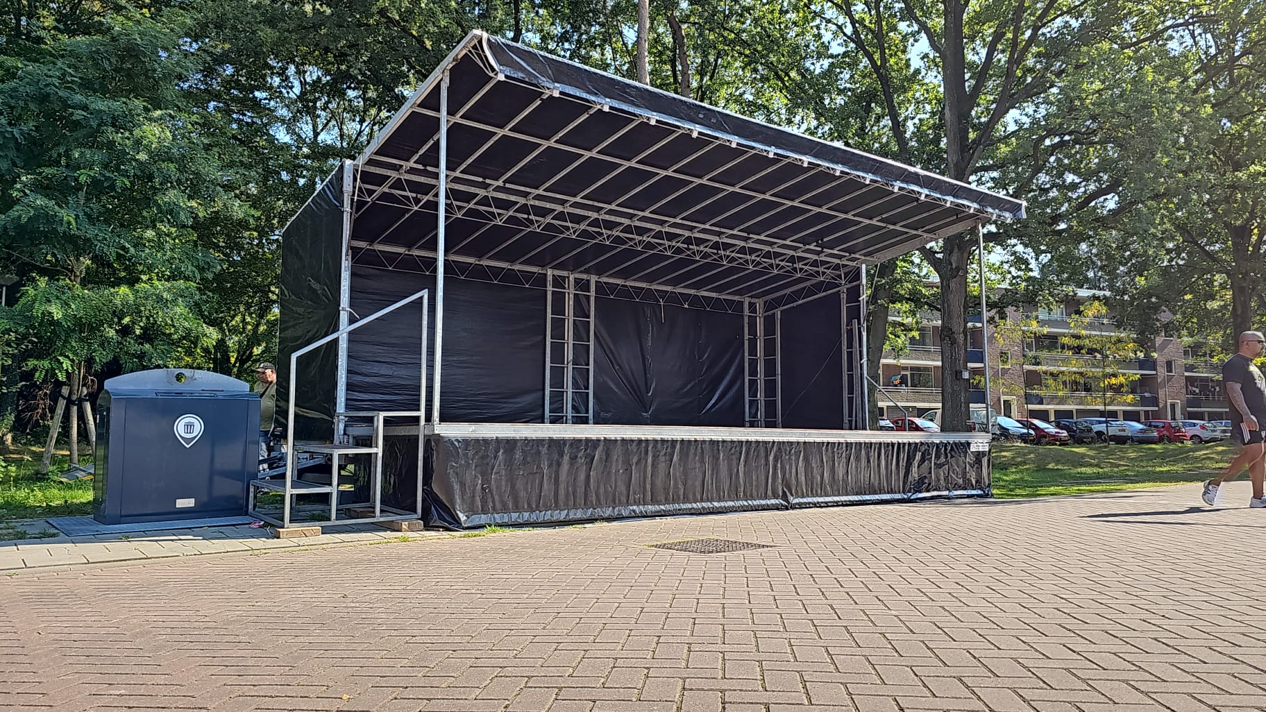 Podiumwagen 8,00 x 4,50 meter
