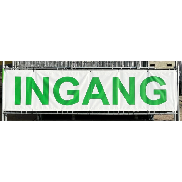 Ingang banner